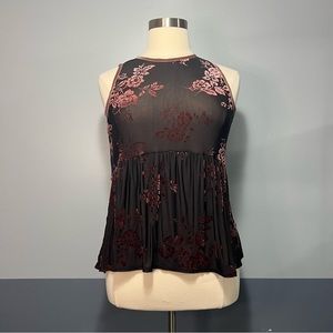 Rose Knox Tunic Top XL